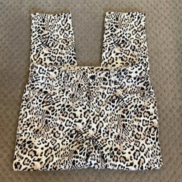 Chicos So Slimming Girlfriend Ankle Cheetah Print Pants - Picture 1 of 3